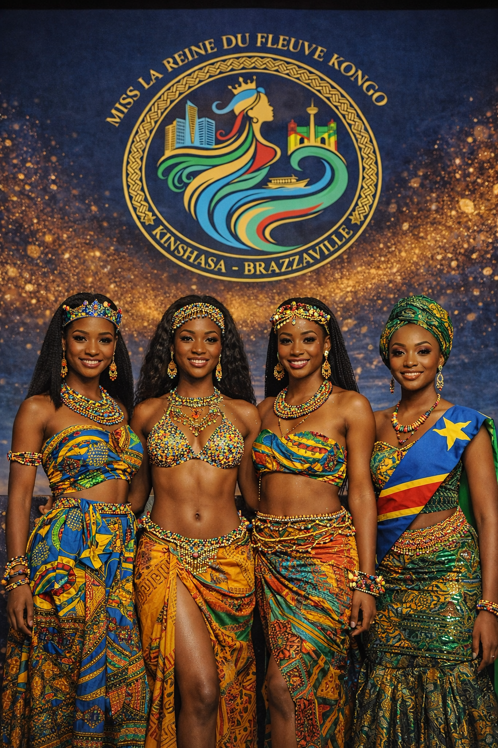 Miss la reine du fleuve Kongo — portrait